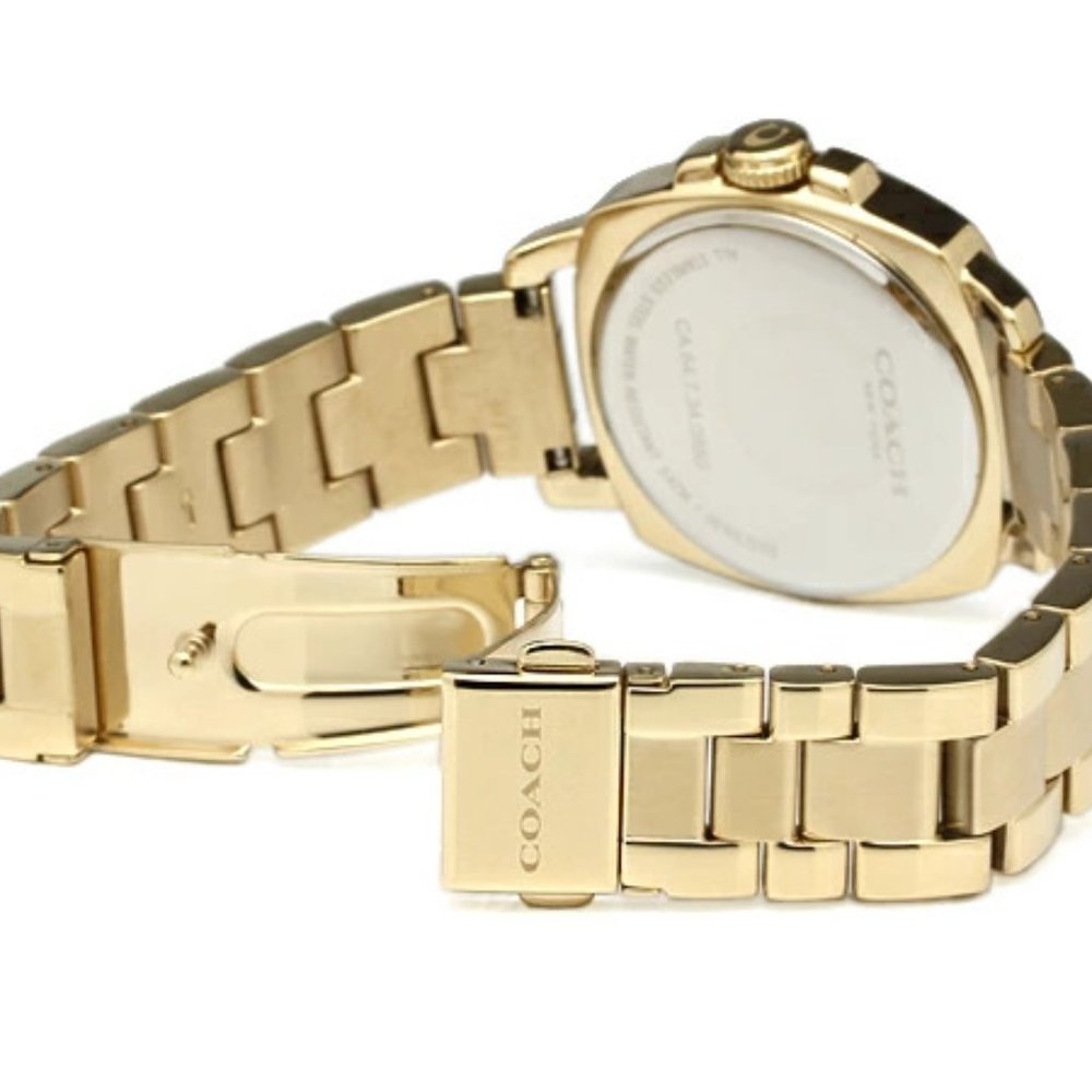 COACH Small Boyfriend Watch, 34mm - Gold - 14501994 - Picture 8 of 9